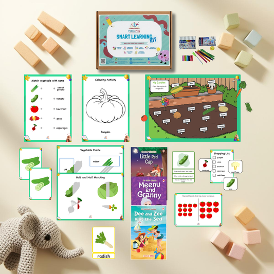 Smart Learning Kit | Age 2+ | Level 2 | Vegetables
