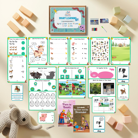 Smart Learning Kit | Age 3.5+ | Level 1 | Farm Animals