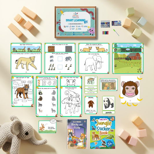Smart Learning Kit | Age 3.5+ | Level 1 | Wild Animals