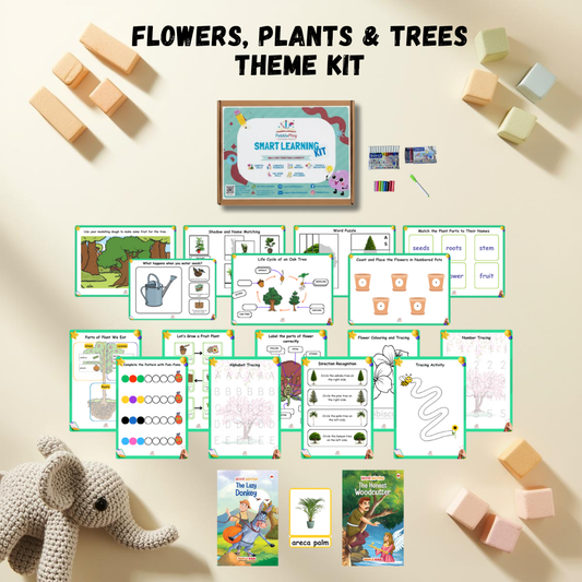 Smart Learning Kit | Age 3.5+ | Level 2 | Flowers, Plants & Trees
