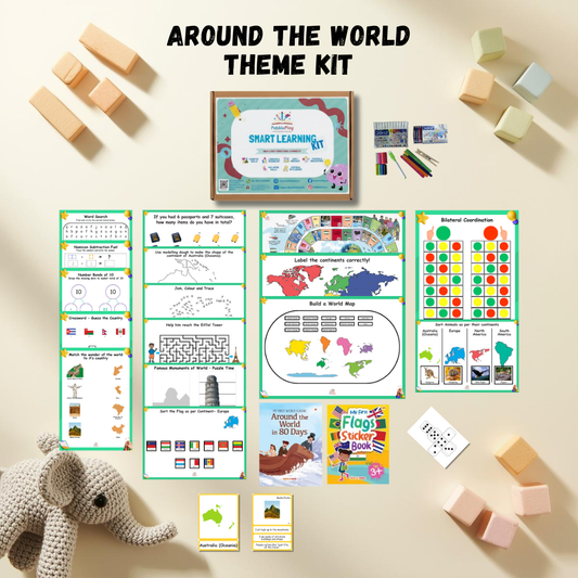 Smart Learning Kit | Age 5+ | Level 2 | Around the World