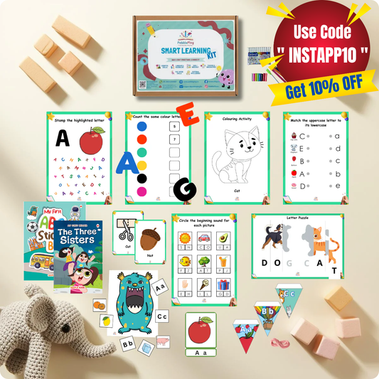 Smart Learning Kit | Age 2+ | Level 1 | Alphabets