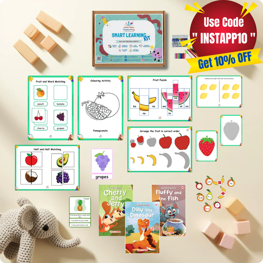Smart Learning Kit | Age 2+ | Level 2 | Fruits