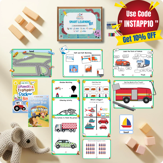 Smart Learning Kit | Age 2+ | Level 4 | Vehicle in Motion