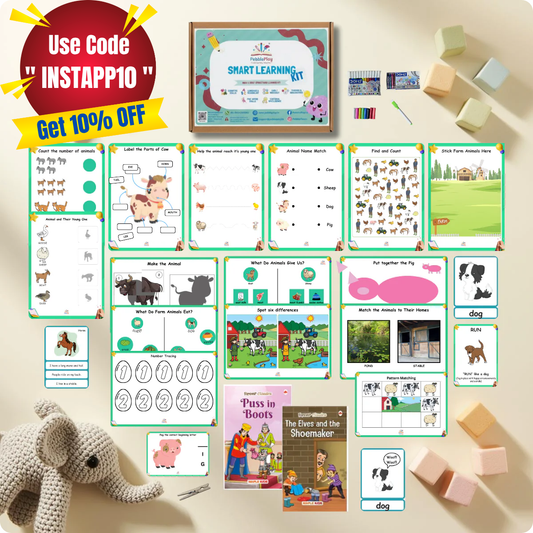 Smart Learning Kit | Age 3+ | Level 1 | Farm Animals