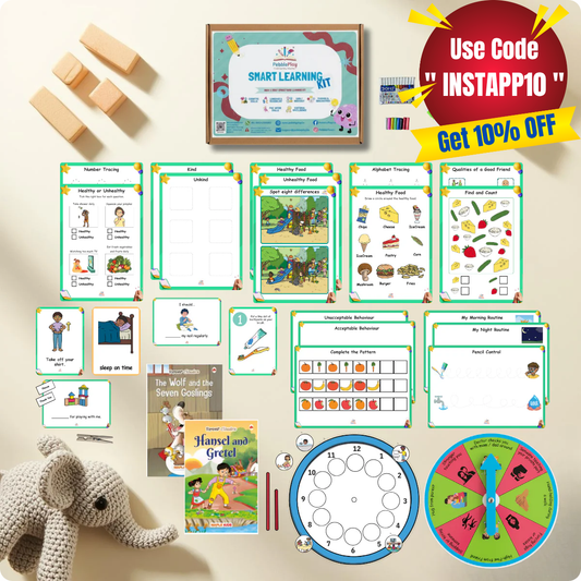Smart Learning Kit | Age 3+ | Level 1 | Healthy Habits & Good Manners
