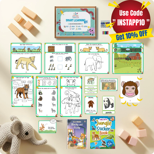 Smart Learning Kit | Age 3+ | Level 1 | Wild Animals