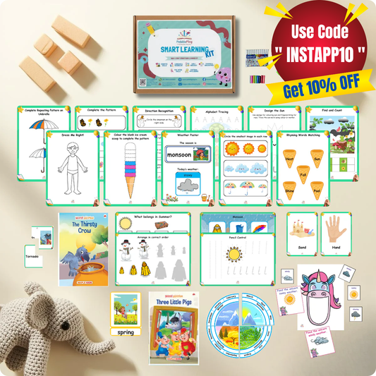 Smart Learning Kit | Age 3+ | Level 2 | Seasons and Weather