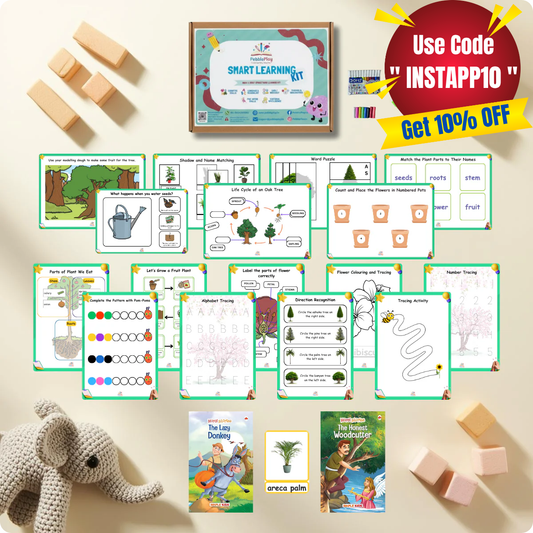 Smart Learning Kit | Age 3+ | Level 2 | Flowers, Plants & Trees