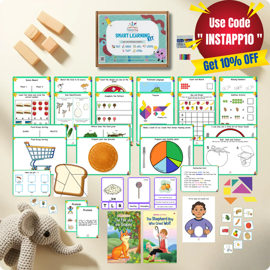 Smart Learning Kit | Age 3+ | Level 3 | Food and Nutrition
