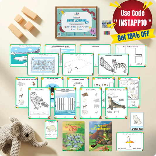 Smart Learning Kit | Age 3+ | Level 3 | Arctic Animals