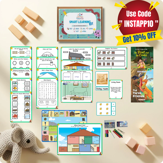 Smart Learning Kit | Age 4+ | Level 1 | Houses and Homes