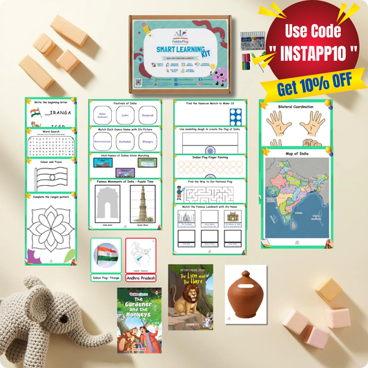 Smart Learning Kit | Age 4+ | Level 2 | All About India