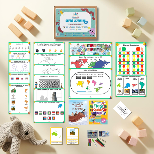 Smart Learning Kit | Age 5+ | Level 2 | Around the World