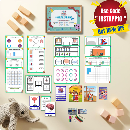 Smart Learning Kit | Age 4+ | Level 3 | How our Body Works