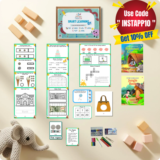 Smart Learning Kit | Age 4+ | Level 4 | Mini Money Masters
