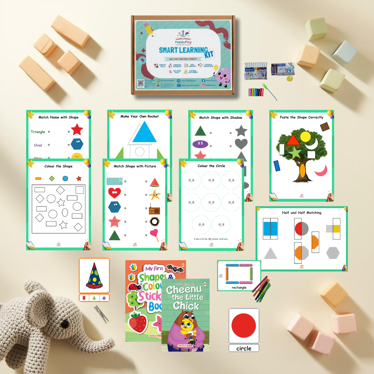 Smart Learning Kit | Age 2+ | Level 1 | Shapes