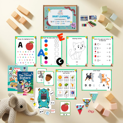 Smart Learning Kit | Age 2+ | Level 1 | Alphabets