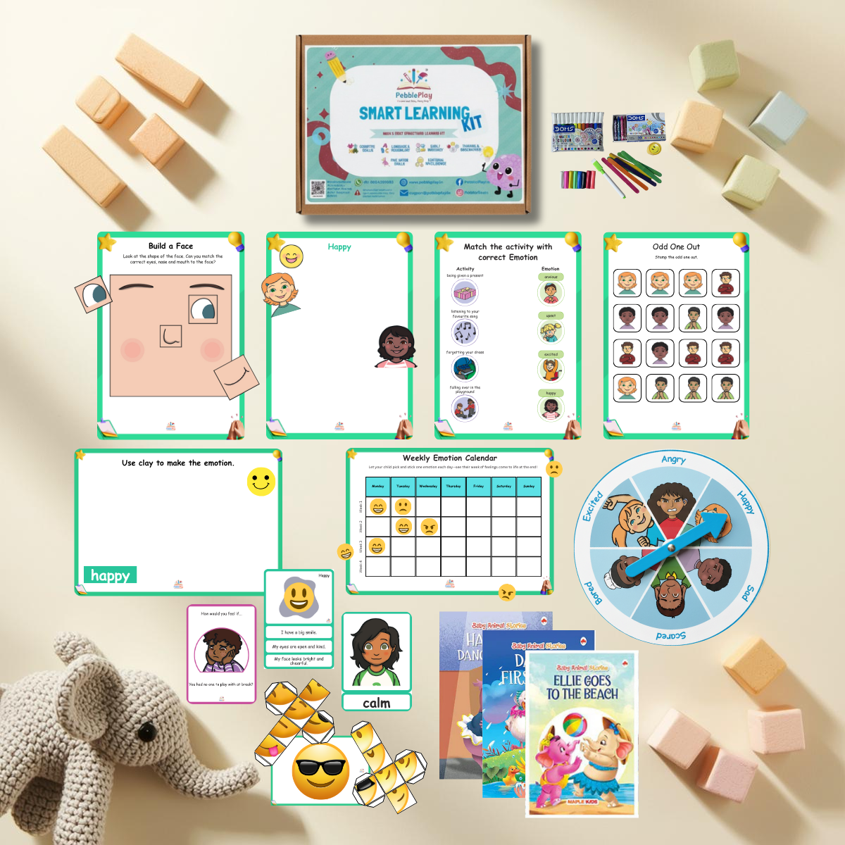 Smart Learning Kit | Age 2+ | Level 3 | Emotions