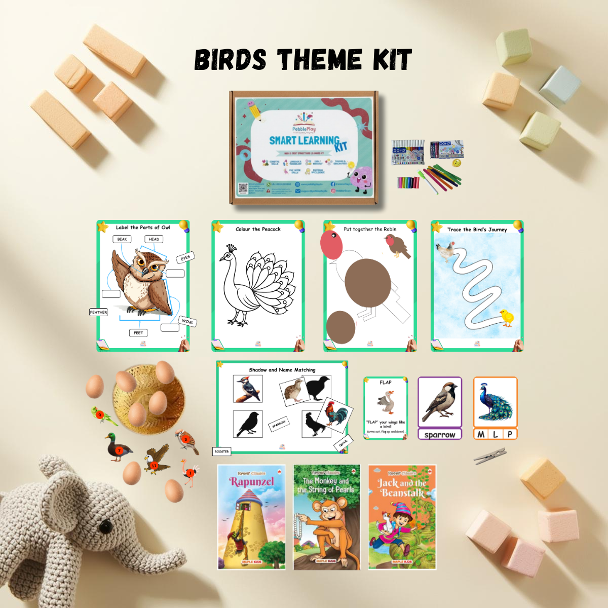 Smart Learning Kit | Age 2+ | Level 4 | Birds