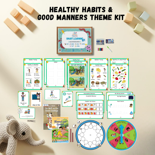 Smart Learning Kit | Age 3.5+ | Level 1 | Healthy Habits & Good Manners