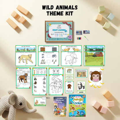 Smart Learning Kit | Age 3.5+ | Level 1 | Wild Animals