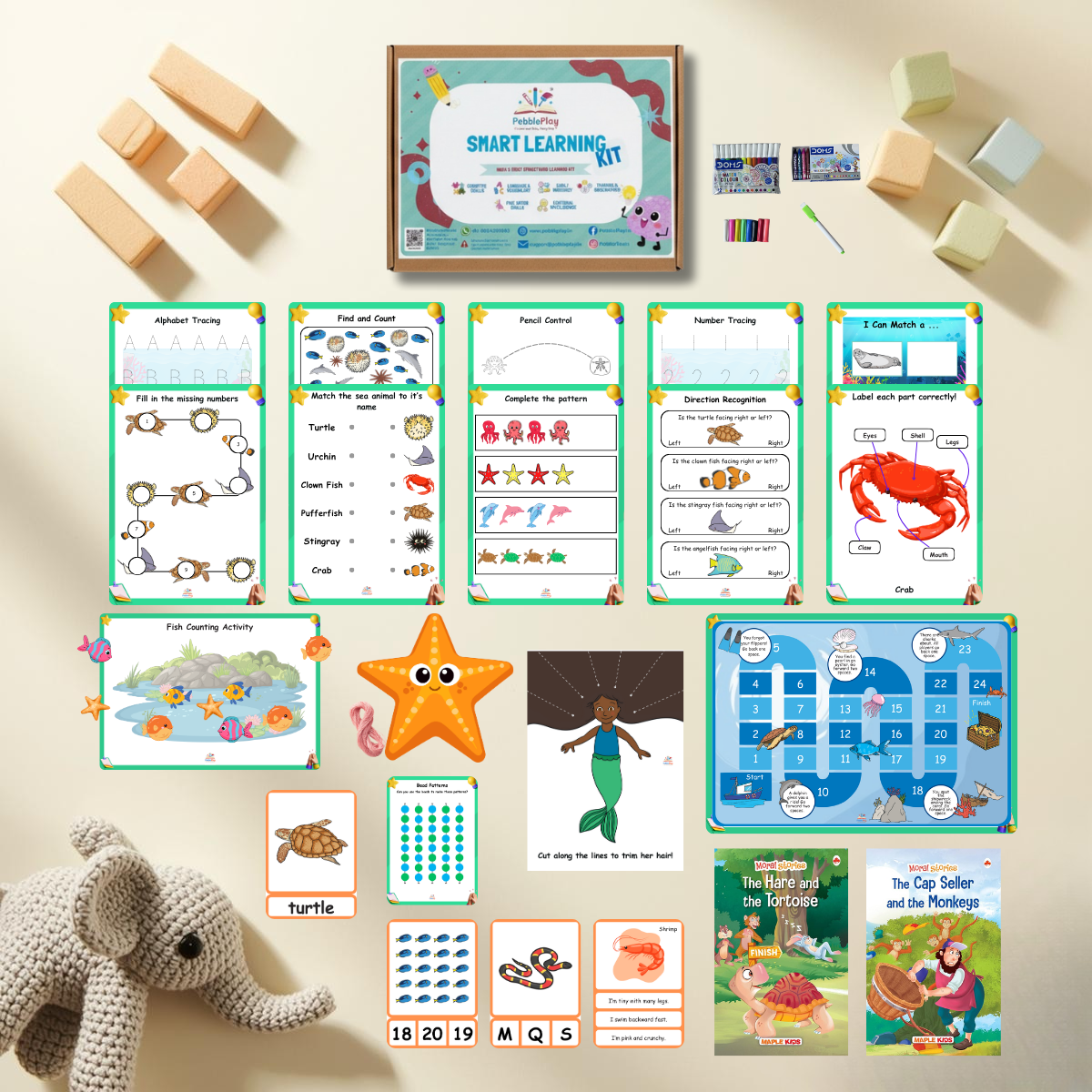 Smart Learning Kit | Age 3.5+ | Level 2 | Under the Sea