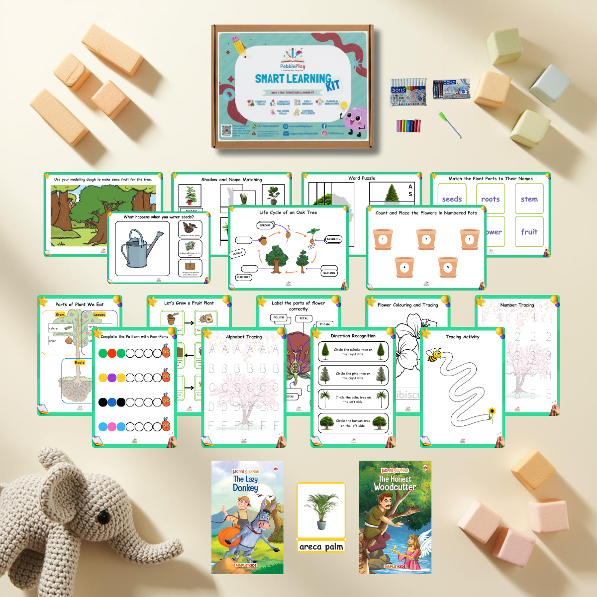 Smart Learning Kit | Age 3.5+ | Level 2 | Flowers, Plants & Trees