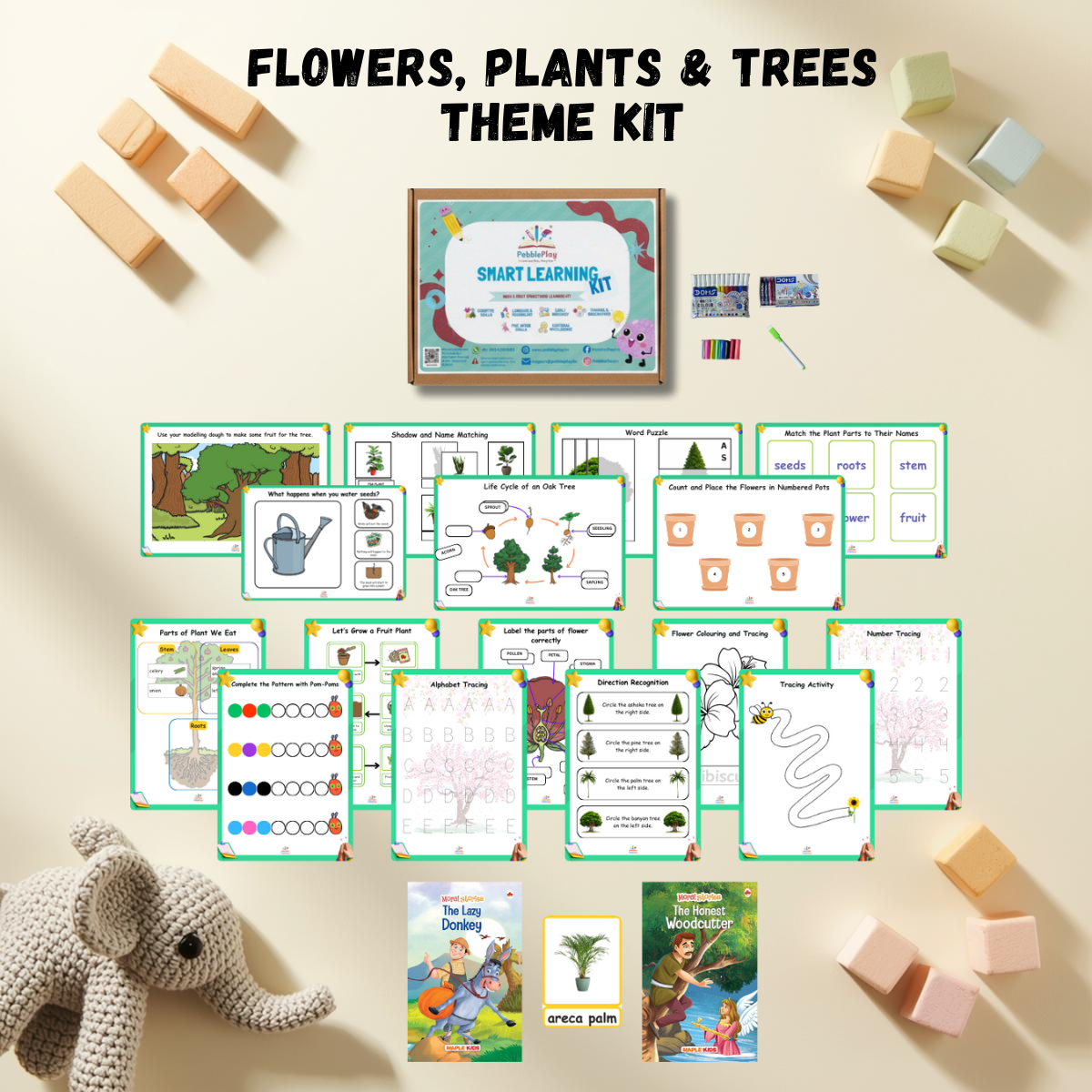 Smart Learning Kit | Age 3.5+ | Level 2 | Flowers, Plants & Trees