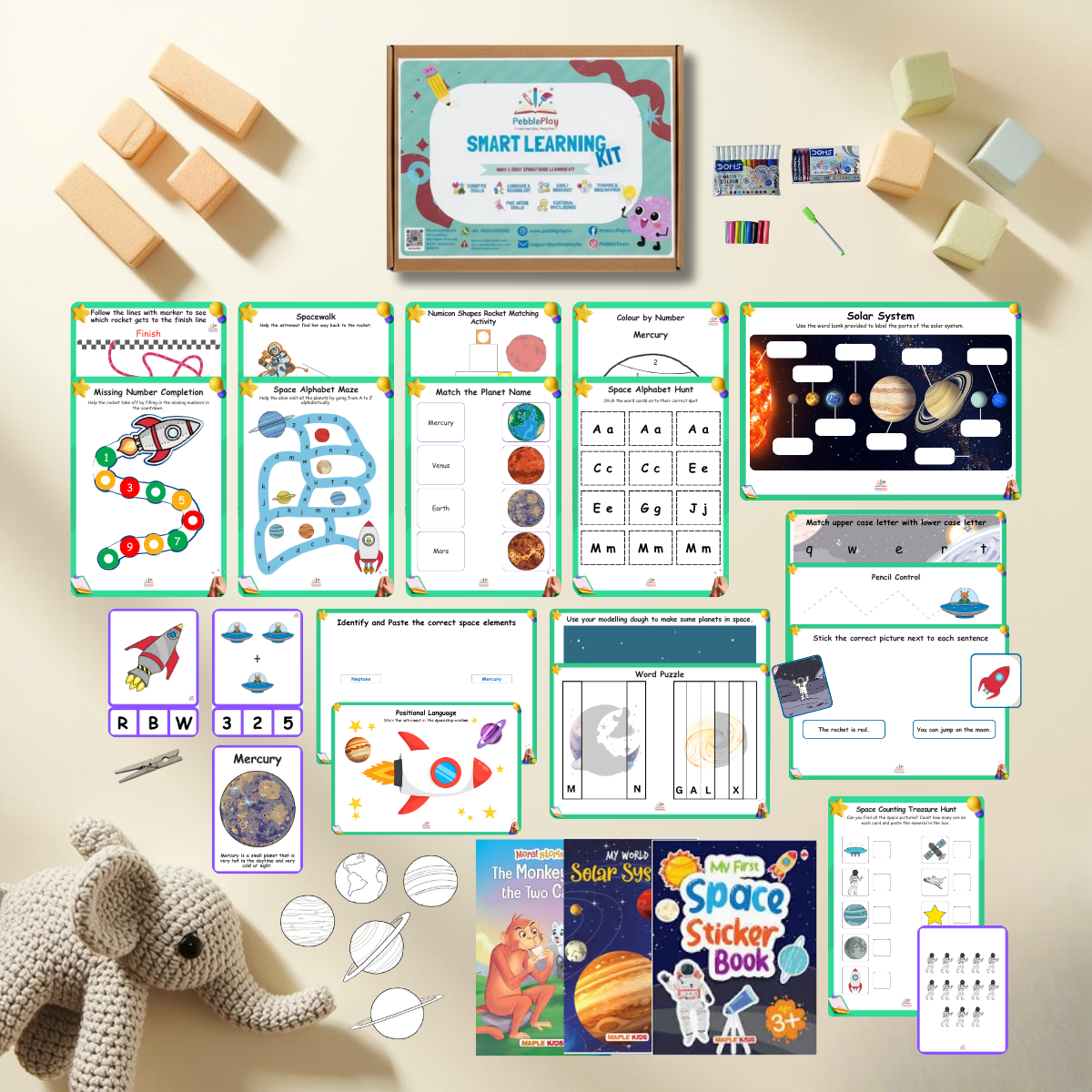 Smart Learning Kit | Age 3.5+ | Level 3 | Solar System and Space