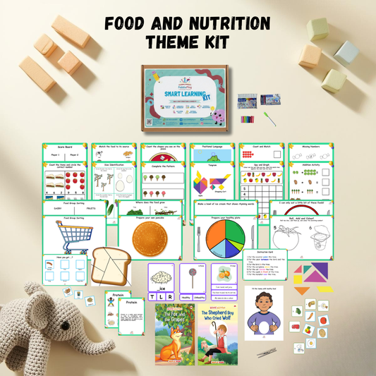Smart Learning Kit | Age 3.5+ | Level 3 | Food and Nutrition