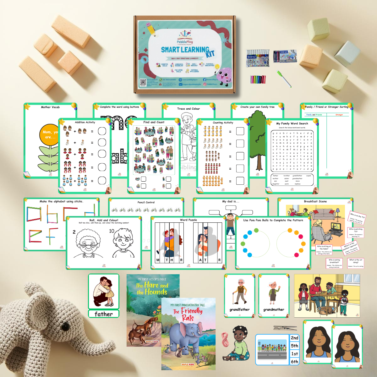 Smart Learning Kit | Age 3.5+ | Level 4 | My Family