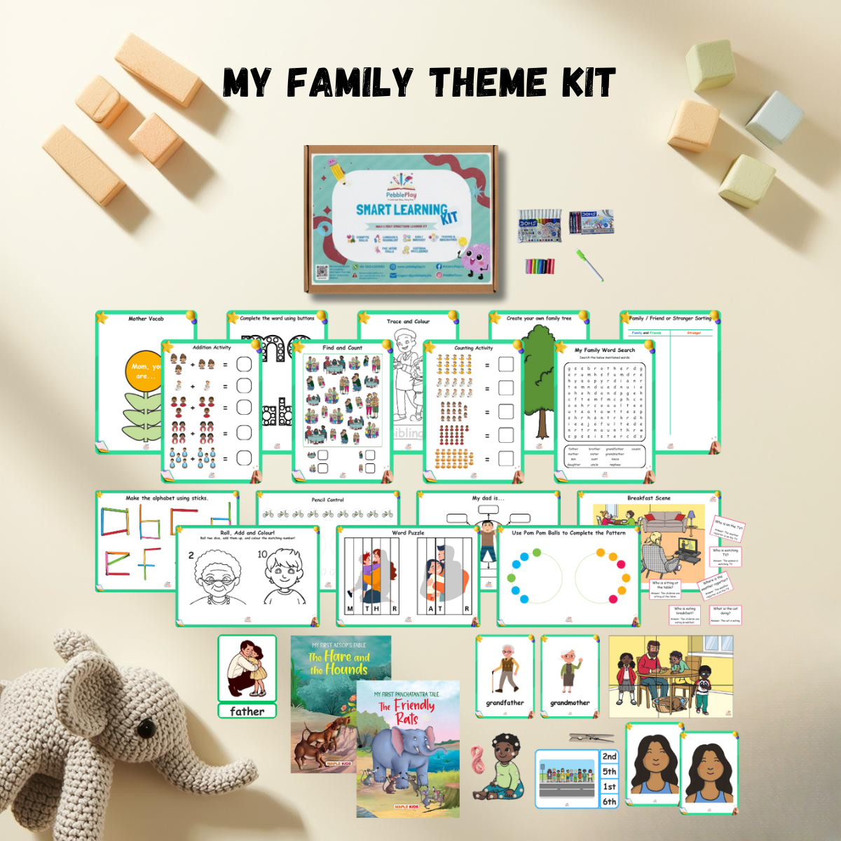 Smart Learning Kit | Age 3.5+ | Level 4 | My Family