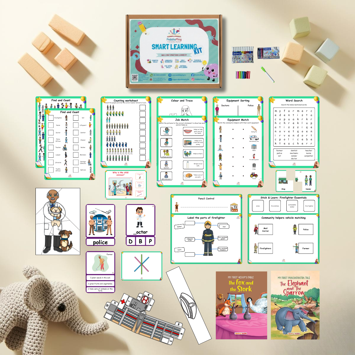 Smart Learning Kit | Age 3.5+ | Level 4 | Community Helpers