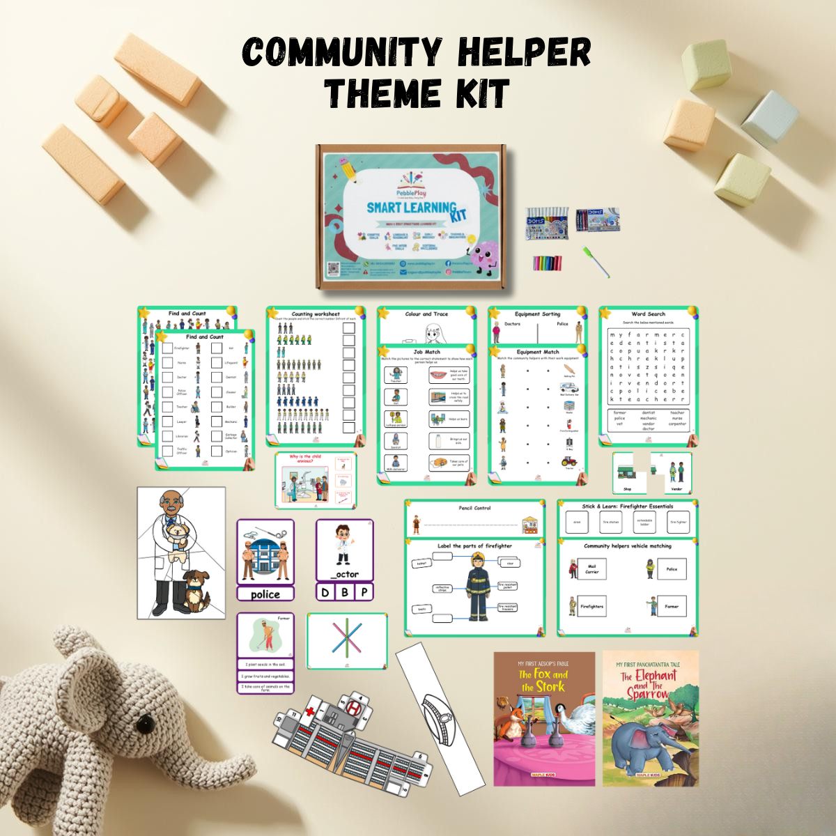 Smart Learning Kit | Age 3.5+ | Level 4 | Community Helpers