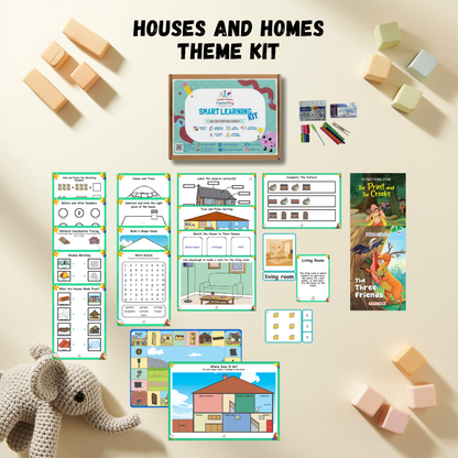 Smart Learning Kit | Age 5+ | Level 1 | Houses and Homes