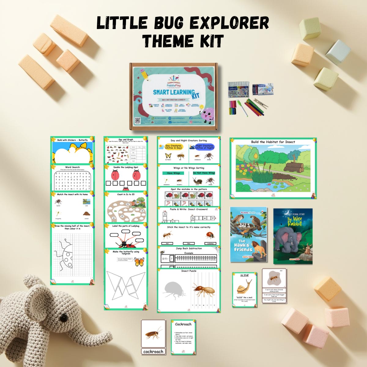 Smart Learning Kit | Age 5+ | Level 3 | Little Bug Explorer