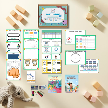 Smart Learning Kit | Age 5+ | Level 4 | Clock and Calendar