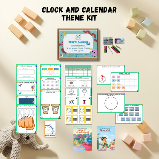 Smart Learning Kit | Age 5+ | Level 4 | Clock and Calendar