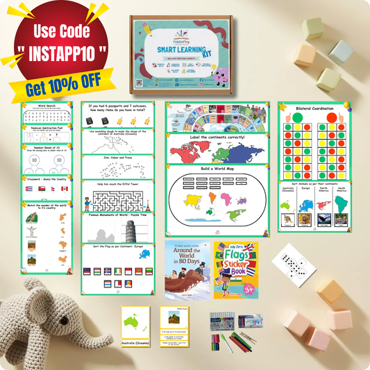 Smart Learning Kit | Age 4+ | Level 2 | Around the World